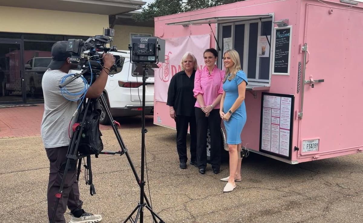 Darling Drink Company featured on WJTV Channel 12